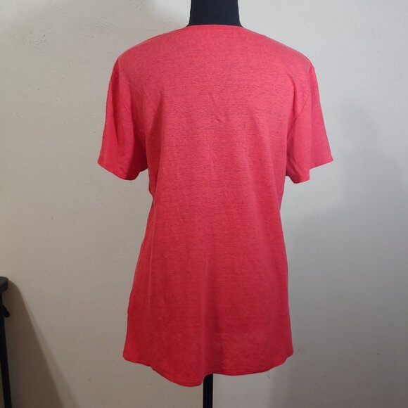 Eileen Fisher Short Sleeve Organic Linen T Shirt - Picture 3 of 6